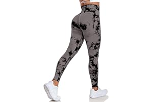 Vertvie Boom Booty Leggings Damen Sport Leggings High Waist Push Up Po Seamless Leggings Scrunch Sportleggings Hose Slim Fit Fitness Hosen Damen Gym