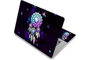 RUYIDAY Laptop Stickers Decal,12 13 14 15 15.6 inches Netbook Laptop Skin Sticker Reusable Protector Cover Case for Toshiba Hp Samsung Dell Apple Acer Leonovo Sony Asus Laptop Notebook (Dreamcatcher)