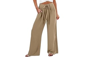 Nuoke Pantalon Femme Taille Elastique, Pantalon Femme, Mes Commandes en Cours de Livraison, et Ventes Flash du Jour, Pantacourt Femelle, Vente Flash, Trousers for Women_1