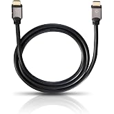 Oehlbach Black Magic High Speed Ethernet Destekli HDMI Kablosu, 10 Metre