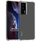 Microsonic Xiaomi Poco F5 Pro i&ccedil;in Kılıf Shock Absorbing Şeffaf [Poco F5 Pro ile Uyumlu Kılıf - Şeffaf]