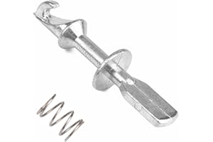 Twowinds - Barillet Serrure 1H0837223B Compatible avec VW Golf 3, Polo 3 (1991-1999) Vento (1991-1998), Seat Ibiza (1993-1999) - Verrou Porte Avant Gauche ou Droite (5,6cm)