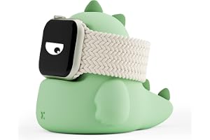 ELETIUO Laddningsstativ kompatibelt med Apple Watch Series Ultra/8/SE2/7/6/SE/5/4/3/2/1 (49 mm, 45 mm, 44 mm, 42 mm, 41 mm, 4