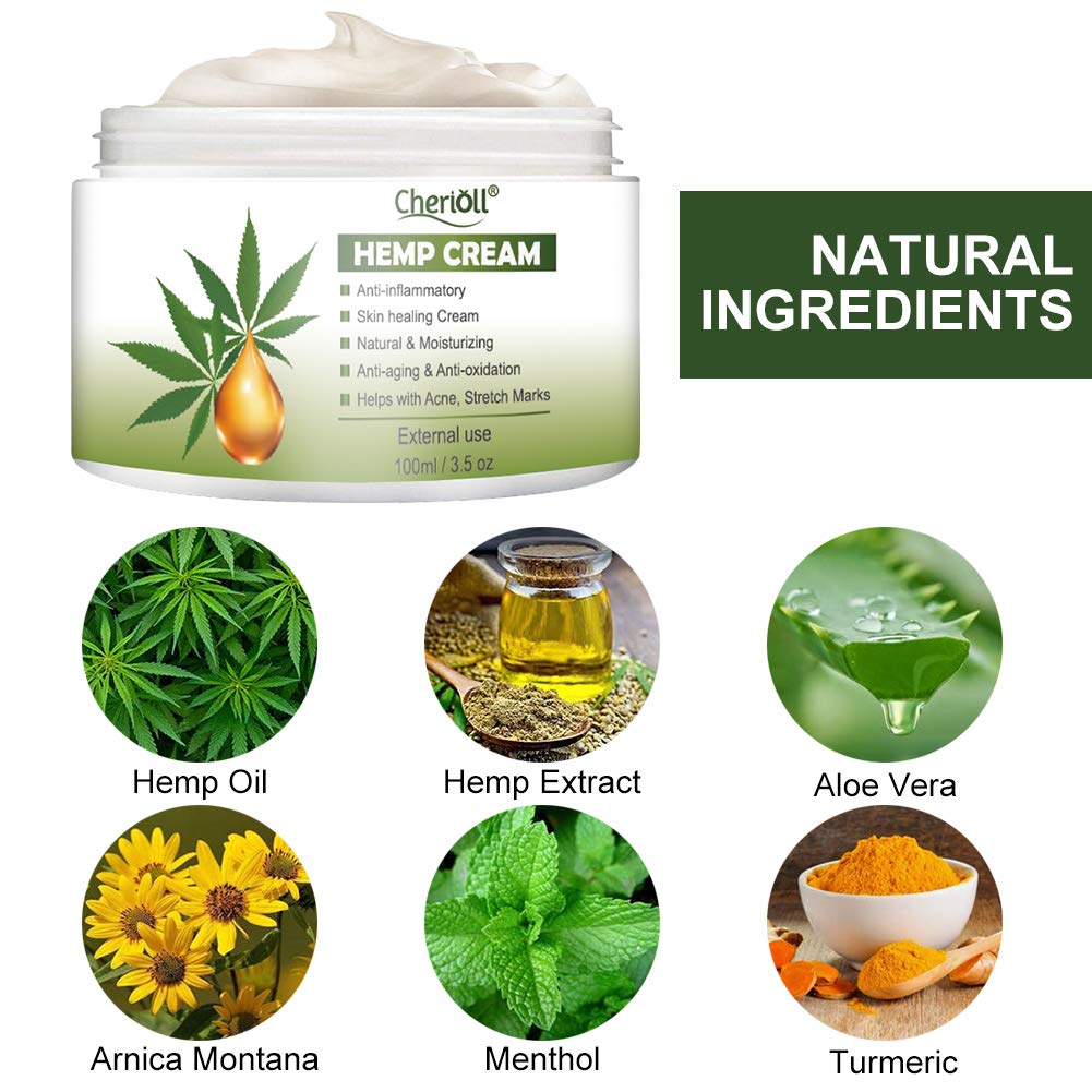 HempCreamHempHealingCreamNaturalHempExtractReducesSignsof