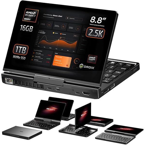 GPD Win Max 2 2024 [AMD Ryzen 7 8840U-32GB+2TB] 10.1 Inches Mini