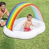 ★ Tamaño: 142cmX119cmX84cm XSWZAQ Sombreado casa pequeña Piscina de Sombra de Dibujos Animados niños de 0-2-3 años bañándose Piscina Piscina