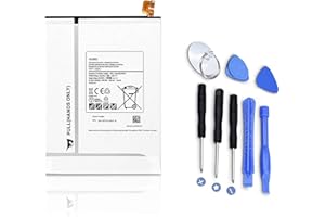 HUBEI EB-BT710ABE EB-BT710ABA Remplacement de la batterie de la tablette pour Samsung Galaxy Tab S2 8.0 "3G Wifi LTE-A SM-T710 T710X T713 T715 T715N T715C T715Y T715N0 T719 T719C T719Y T719N (3.85V 4000mAh)