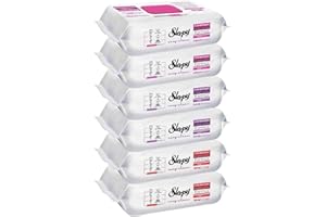 Sleepy Easy Clean Blumenserie Mix Set bestehend aus 2x Lilie, 2x Orchidee, 2x Kirsche 6x 100 Stück Reinigungstücher für Haushalt