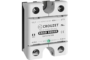 Crouzet Halbleiterrelais GNAD40DL Last-Strom (max.): 40A Schaltspannung (max.): 55 V/AC Gleichstroms