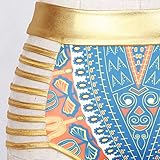 TDOLAH Damen Gold mehrfarbig Bikini-Sets mit hoher Taille Dreieck Top Strand Bademode - 4