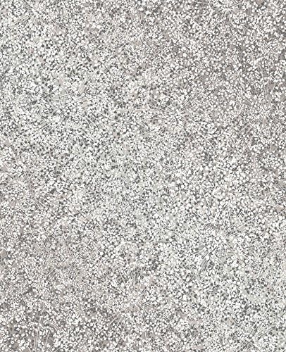 Interior Fabrics Dandi Wallpaper - Grey/ Black