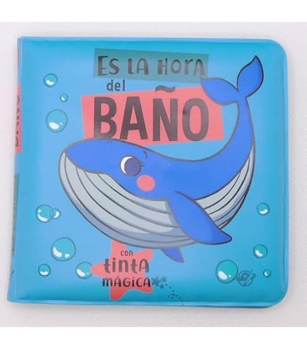 Libros Flotantes Para Baño Baby Bibi - Pack De 4, Impermeables, Con Sonido, Alfabeto, Números, Animales Marinos