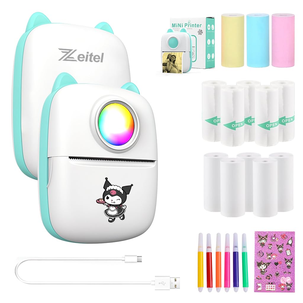 ZEITEL Mini Bluetooth Thermal Printer Review: Portable Printing Made Easy