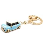 Nostalgic-Art Retro Schlüsselanhänger Union Jack – Mini Cooper Fan-Geschenk, Metall, 4 Cm, Offizielles Lizenzprodukt