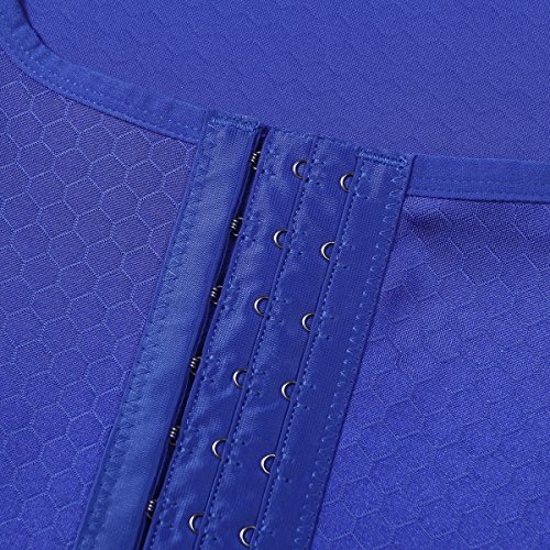 Damen Sport Sauna-Anzüge,Unterbrust Korsage Korsett Corsage Tank Tops Vest - 6