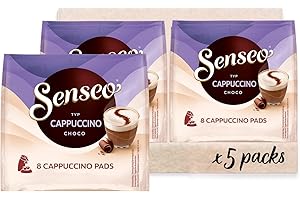 ‎SENSEO Senseo Pads Cappuccino Choco, 5 x 8 Getränke, 40 Kaffeepads