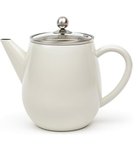 Bredemeijer Cosy Manto 3510Z theepot 1,0 liter inhoud, aardewerk met