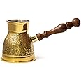 Skywalk Metal Brass Turkish Kettle for Making Tea, Coffee (Colour May Vary)