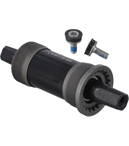 Movimento Centrale Per Fat Bike 120mm BSA Acciaio Nero - Lunghezza 175mm Con Cuscinetti - Foto 4