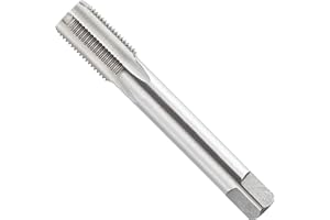 Cinrusge M16X1.5 gängkran, HSS M16X1.5 maskinkran vänster hand | M16 x 1,5 vänster hand rakflöjtkran, tillverkad av M2 höghastighetsstål, lämplig för gängning av metaller.