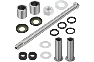 MABUTINGTI Kit de réparation de roulement de bras oscillant arrière avec joints, bagues, vis et écrou Convient pour Suzuki Quadsport Z400 LT-Z400 Kawa-saki KFX400 Arctic Cat DVX 400 2003-2014