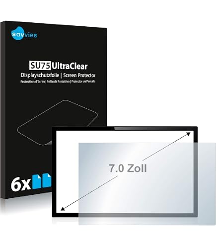 Brotect AirGlass Pellicola Protettiva In Vetro Ibrido Per Cosmo Communicator (Display Esterno) - Confezione Da 3, Durezza 9H, Anti-impronta, Made In Germany - copertina