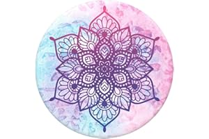 GUBBETT Multifunktions-Halterungen und Ständer, erweiterbarer Ständer, Griff Halterung für Smartphones, Tablets und Telefon, multifunktionaler Handy-Klappständer (Rainbow Nirvana)