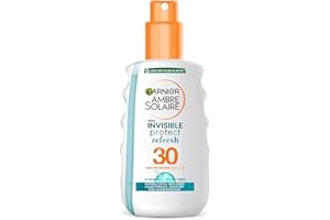 Garnier Ambre Solaire Clear Protect Sun Cream Protection Spray, SPF30, 200ml