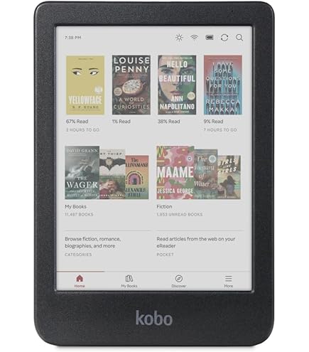 Rakuten Kobo Libra H2O Zwart : Amazon.co.uk: Electronics & Photo