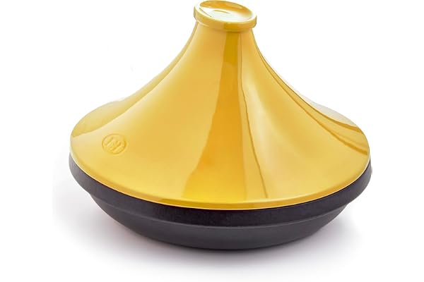 Emile Henry Tajine Delight 32 cm Provence – Céramique Française Haute Résistance – Tous Feux dont Induction & Four – Plat à Tajine 3 L – Fabriqué en France