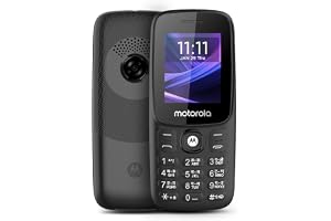 Motorola All-New A300-2026 Dual Sim keypad Phone | 2 Years Replacement | Type C Charging Port |Long Lasting Battery | Loud Sound | Wireless FM | (Black)