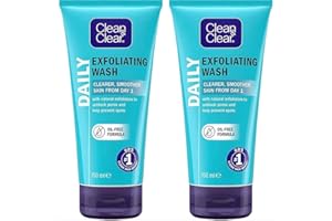 AUSOMECHOICE Clean-Clear Exfoliating Daily Wash 150 ml (Pack of 2)