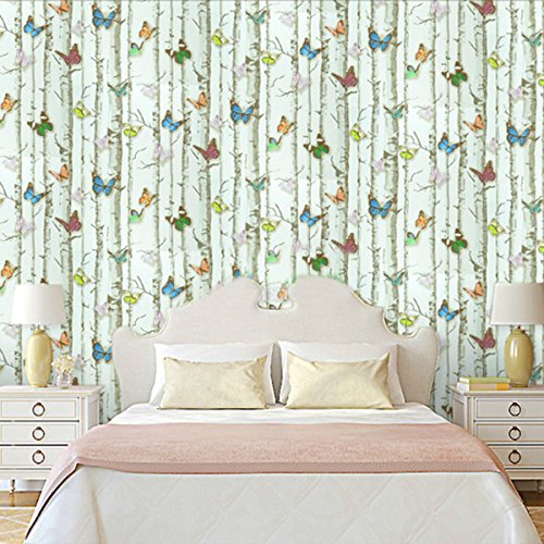 UNIQUEBELLA Vintage Simpel Retro Abstrakt optik 3D Tapete Fototapete PVC Prägung Wandbild 45CM*10M für Wohnzimmer, Hotel, Flur, Büro und Schlafzimmer #4 - 2