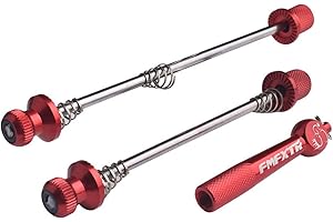 PLATT Set attaches rapides antivol 3 pièces en Alliage D'aluminium pour Vélo De Vélo De Montagne/VTT/BMX