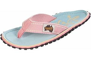 Gumbies Islander Unisex Flip Flops, with Supersoft Cotton Toe Post and Durable Recycled Rubber Sole - Comfort Guaranteed