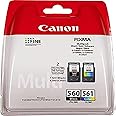 Canon PG560 Black & CL561 Colour Original Ink Cartridge Combo Pack