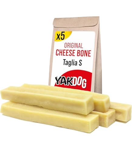 Osso Di Formaggio Per Cani | Naturale E Sano, Perfetto Per La Masticazione - Foto 2