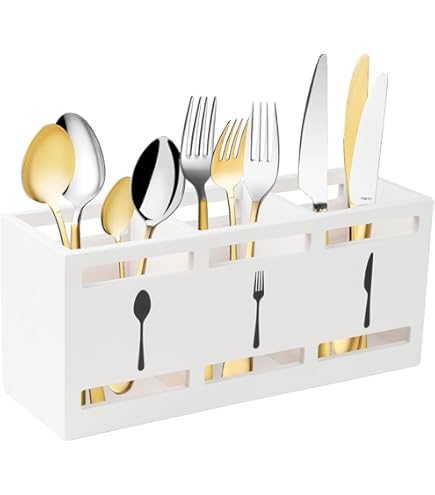 Porte Ustensiles Marbre Blanc – Vase Déco Bureau 4 Pouces – Cream White