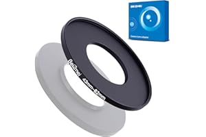 BEIZMEI Filter Adapter 43mm to 82mm Compatible with All 43mm Lens with 82mm UV, ND, CPL, Filter, 43mm Lens to 82mm, Camera Filter (43-82mm)