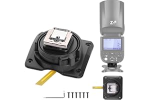 NEEWER Reemplazo de Zapata Z1-S, Solo para Flash de Cabeza Redonda Z1-S Compatible con Sony Cámara, Pieza de Reparación de Zapata Speedlite con Interfaz de Contacto de Metal Mejorada
