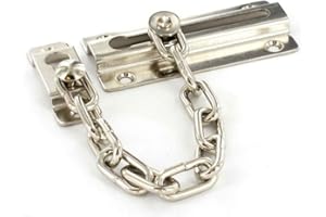 Traditional Door Security Chain Nickel Plated