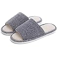 AioTio Fabric Slippers Indoor and Outdoor Slippers, Non-Slip Four Seasons Soft Bottom Slippers, Couple Slippers Men and Women Slippers