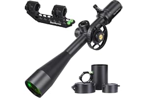 ‎WESTHUNTER WestHunter Optik TD-S 10-40x50 SFIR Präzisions-Zielfernrohr für die Jagd, Rote Beleuchtung, Zweite Bildebene, Taktisches 30 mm 1/10 MIL Gewehrzielfernrohr für Langstrecken-Schießen