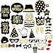 Produktbild iShine® Photo Booth Hochzeit DIY Kit für Hochzeit Photo Booth Reunion Geburtstage Photo Booth Prop Dress-up Zubehör & Party Favors