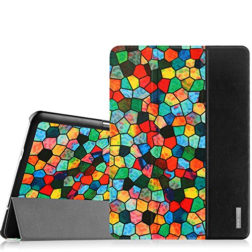 Fintie Samsung Galaxy Tab S2 9.7 Hülle Case - Ultra Schlank Superleicht Ständer Smart Shell Cover Schutzhülle Tasche mit Auto Schlaf / Wach Funktion für Samsung Galaxy Tab S2 T810N / T815N / T813N / T819N 24,6 cm (9,7 Zoll) Tablet-PC, Mosaic
