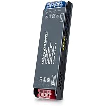 ALPHA ELETTRONICA ALC022 – Dimmer Per Strisce LED Monocolore – 12/24V – 10A – Comando A Pulsante – IP20
