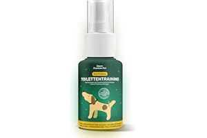 Hunde Potty Training Spray 100ml | Welpen Toilettentraining Hilfe mit Doppelzusammensetzung (Ammoniak + Pflanzenaroma) | Hunde Anziehungsspray für schnelles & effektives Stubenrein Training