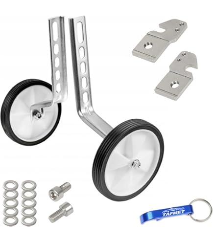 Ruote Stabilizzatrici Per Bici Bambini - Set Da 2 Con Montaggio Universale Per Bici 12-20 Pollici | Accessorio Sicurezza - Foto 8