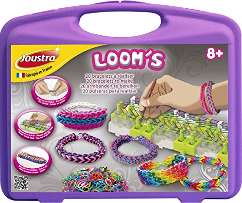 Preisvergleich Produktbild Joustra LOOM´S Box Starter Kit - Loom Armbänder Koffer Set