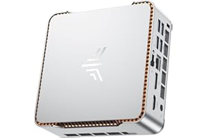 NiPoGi Pinova P2 Mini PC W-11 Pro, АMD Ryzen 3300U(jusqu'à 3,50 GHz), 16 Go DDR4 1024 Go M.2 SSD Mini Ordinateur de Bureau pour Bureau/école, Triple Affichage 4K, HDMI 2.0, DP, Type-C, Double Wi-FI.